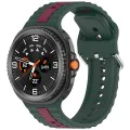 Каишка за Samsung Galaxy Watch8 40mm/Watch8 44mm/Watch8 Classic - Techsuit - Каишка за часовник (W078) - Midnight Emerald