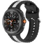 Каишка за Samsung Galaxy Watch8 40mm/Watch8 44mm/Watch8 Classic - Techsuit - Каишка за часовник (W078) - Черен / Сив