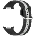 Каишка за Samsung Galaxy Watch8 40mm/Watch8 44mm/Watch8 Classic - Techsuit - Каишка за часовник (W078) - Черен / Сив