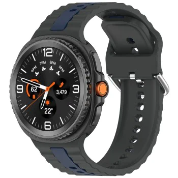 Каишка за Samsung Galaxy Watch8 40mm/Watch8 44mm/Watch8 Classic - Techsuit - Каишка за часовник (W078) - Shadow Gray