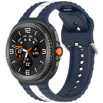 Каишка за Samsung Galaxy Watch8 40mm/Watch8 44mm/Watch8 Classic - Techsuit - Каишка за часовник (W078) - Тъмен деним