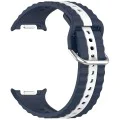 Каишка за Samsung Galaxy Watch8 40mm/Watch8 44mm/Watch8 Classic - Techsuit - Каишка за часовник (W078) - Тъмен деним