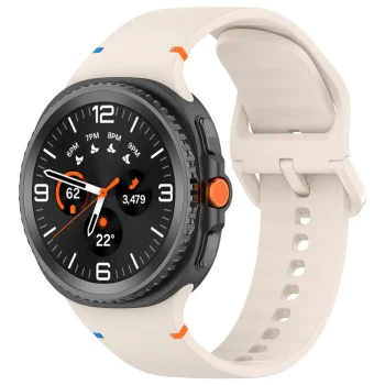 Каишка за Samsung Galaxy Watch8 40mm/Watch8 44mm/Watch8 Classic - Techsuit - Каишка за часовник (W079) - Кашмирен крем