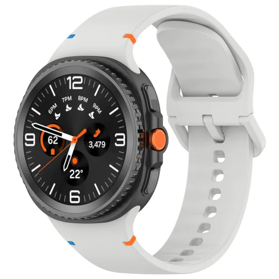 Каишка за Samsung Galaxy Watch8 40 мм/Watch8 44 мм/Watch8 Classic - Techsuit - Каишка за часовник (W079) - Сив