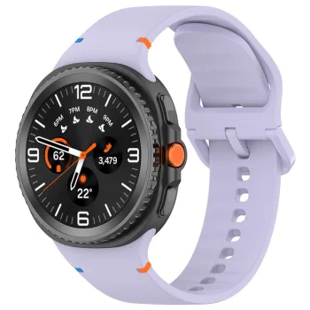 Каишка за Samsung Galaxy Watch8 40mm/Watch8 44mm/Watch8 Classic - Techsuit - Каишка за часовник (W079) - Бледо люляк