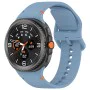 Каишка за Samsung Galaxy Watch8 40mm/Watch8 44mm/Watch8 Classic - Techsuit - Watchband (W079) - Denim Blue