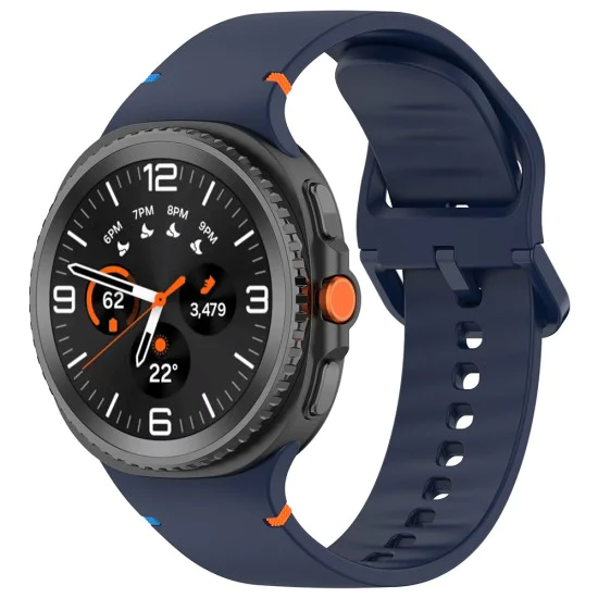 Каишка за Samsung Galaxy Watch8 40mm/Watch8 44mm/Watch8 Classic - Techsuit - Каишка за часовник (W079) - Син Depths