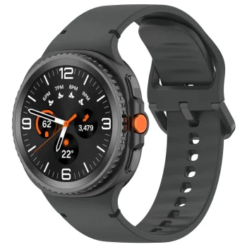 Каишка за Samsung Galaxy Watch8 40mm/Watch8 44mm/Watch8 Classic - Techsuit - Каишка за часовник (W079) - Графит Сив Carbon