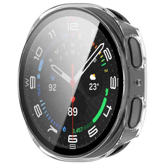Протектор за Samsung Galaxy Watch8 40мм - Defense360 Pro + Скрийн протектор - Прозрачен