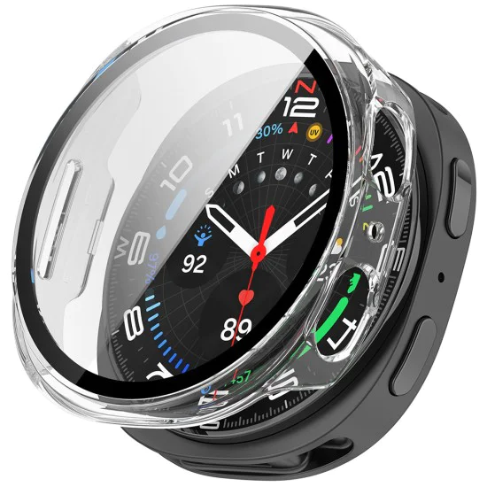 Протектор за Samsung Galaxy Watch8 40мм - Defense360 Pro + Скрийн протектор - Прозрачен