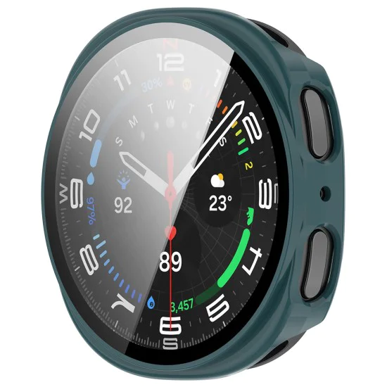 Протектор за Samsung Galaxy Watch8 40mm - Defense360 Pro + Screen Protector - Зелен