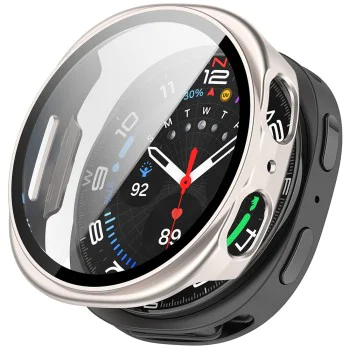 Протектор за Samsung Galaxy Watch8 44mm - Defense360 Pro + Скрийн протектор - Pearl