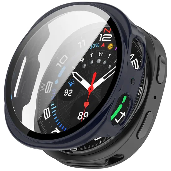 Протектор за Samsung Galaxy Watch8 40mm - Defense360 Pro + Скрийн протектор - Син