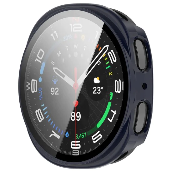 Протектор за Samsung Galaxy Watch8 40mm - Defense360 Pro + Скрийн протектор - Син