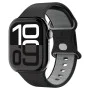 Каишка за Apple Watch 1/2/3/4/5/6/7/8/9/10/SE/SE 2/Ultra/Ultra 2 (42/44/45/46/49mm) - Spigen - Nano Pop - Черен