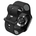 Каишка за Apple Watch 1/2/3/4/5/6/7/8/9/10/SE/SE 2/Ultra/Ultra 2 (42/44/45/46/49mm) - Spigen - Nano Pop - Черен