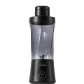 Techsuit - Преносим блендер nutriXGo (BP1) - с Type-C кабел, презареждаем, 700 мл, 20000 об/мин, 6000 mAh - черен