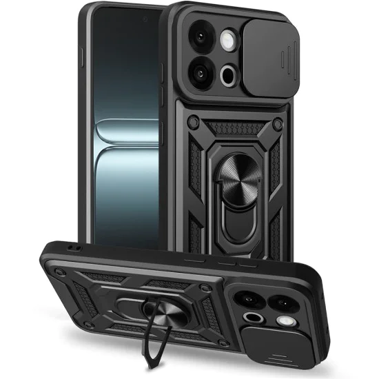 Калъф за OnePlus 13T - CamShield Series - Techsuit - Черен