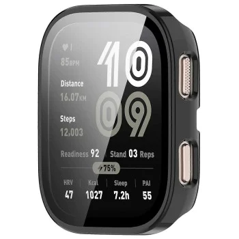 Протектор за Amazfit Bip 6 - Techsuit - Defense360 Pro + Протектор за екран - Черен