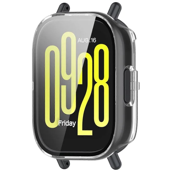 Протектор за Xiaomi Redmi Watch 5 Active - Techsuit - Defense360 Pro + Протектор за екран - Прозрачен