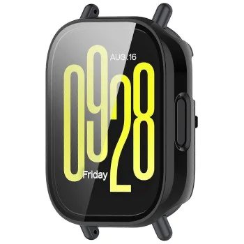 Протектор за Xiaomi Redmi Watch 5 Active - Techsuit - Defense360 Pro + Протектор за екран - Черен