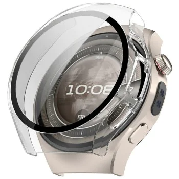 Протектор за Huawei Watch 5 46 мм - Techsuit - Defense360 Pro + Протектор за екран - Прозрачен
