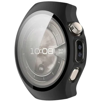 Протектор за Huawei Watch 5 46 мм - Techsuit - Defense360 Pro + Протектор за екран - Черен
