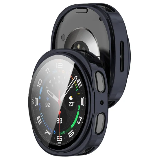 Протектор за Samsung Galaxy Watch8 44mm - Defense360 Pro + Screen Protector - Син
