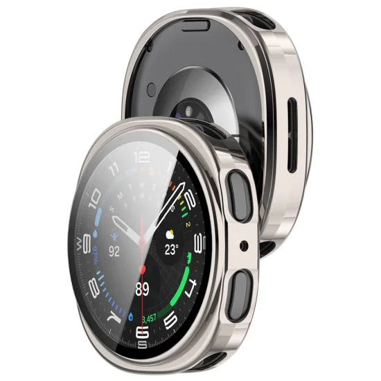 Протектор за Samsung Galaxy Watch8 40mm - Defense360 Pro + Скрийн протектор - Pearl