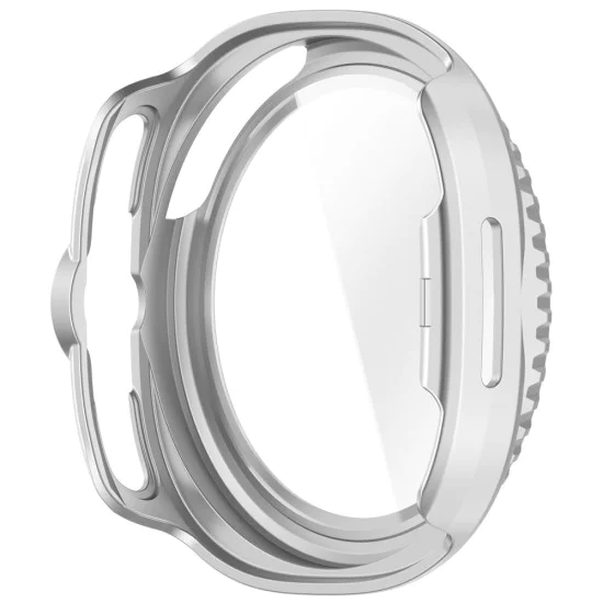 Протектор за Samsung Galaxy Watch8 Classic - Defense360 Pro + Скрийн протектор - Сребрист