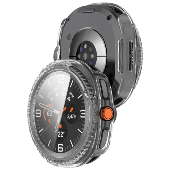 Протектор за Samsung Galaxy Watch8 Classic - Defense360 Pro + Скрийн протектор - Прозрачен