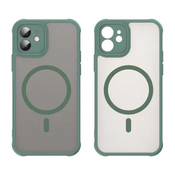 Калъф за iPhone 12 - HaloFrost II MagSafe - Зелен