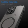 Калъф за iPhone 12 Pro Max - HaloFrost II MagSafe - Черен