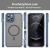 Калъф за iPhone 12 Pro - HaloFrost II MagSafe - Тъмно Blue