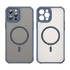 Калъф за iPhone 12 Pro - HaloFrost II MagSafe - Тъмно Blue