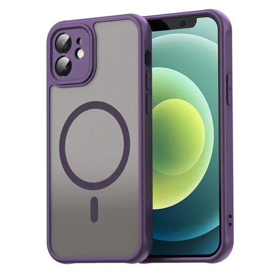 Калъф за iPhone 12 - HaloFrost II MagSafe - Лилав