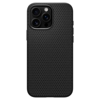Калъф за iPhone 16 Pro - Spigen - Liquid Air "T" MagSafe - Матово Черен