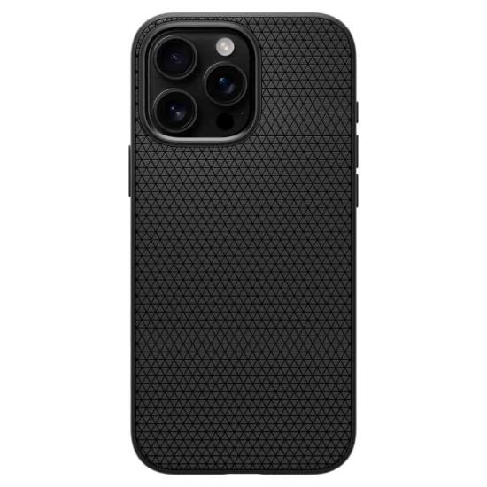 Калъф за iPhone 16 Pro - Spigen - Liquid Air T MagSafe - Матово Черен