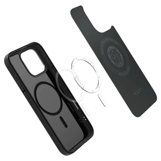 Калъф за iPhone 16 Pro - Spigen - Liquid Air T MagSafe - Матово Черен