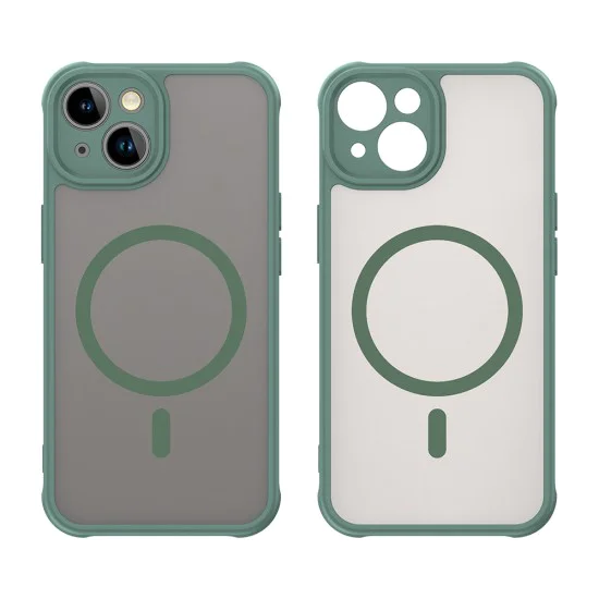 Калъф за iPhone 13 - HaloFrost II MagSafe - Зелен