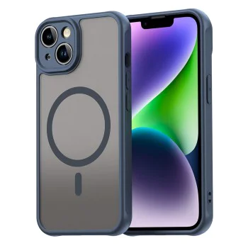 Калъф за iPhone 13 - HaloFrost II MagSafe - Тъмно Blue