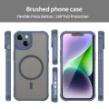 Калъф за iPhone 13 - HaloFrost II MagSafe - Тъмно Blue