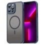 Калъф за iPhone 13 Pro - HaloFrost II MagSafe - Тъмно Blue