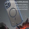 Калъф за iPhone 13 Pro - HaloFrost II MagSafe - Тъмно Blue