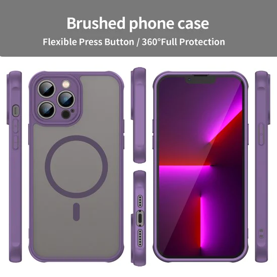 Калъф за iPhone 13 Pro - HaloFrost II MagSafe - Лилав