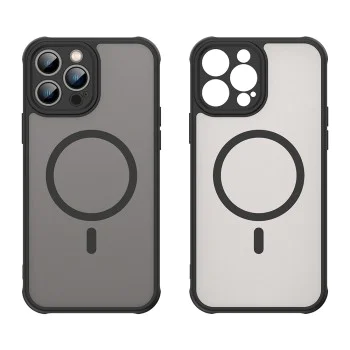 Калъф за iPhone 13 Pro Max - HaloFrost II MagSafe - Черен