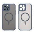 Калъф за iPhone 13 Pro Max - HaloFrost II MagSafe - Тъмно Blue