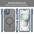 Калъф за iPhone 14 - HaloFrost II MagSafe - Тъмно Blue