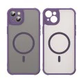 Калъф за iPhone 14 - HaloFrost II MagSafe - Лилав