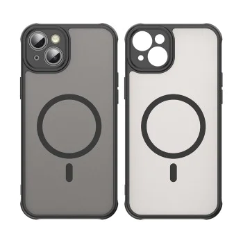 Калъф за iPhone 14 Plus - HaloFrost II MagSafe - Черен